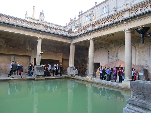 Beau Street Hoard Symposium - reception at the Roman Baths