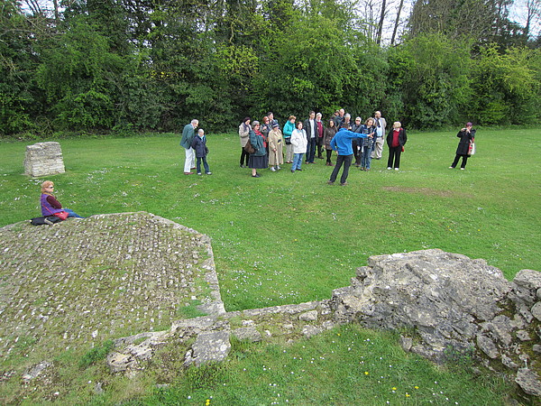 Cirencester Roman Wall (Bath & the Cotswolds trip 2012)