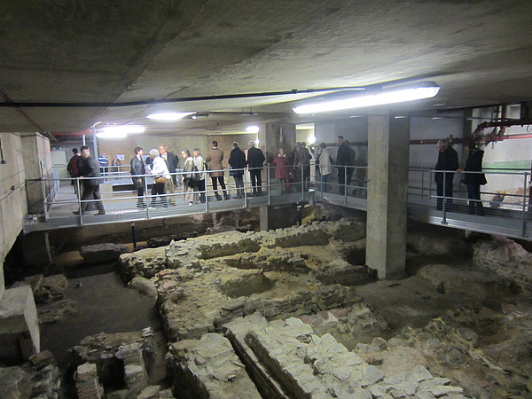 Explore Roman London - Billingsgate bath house